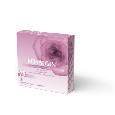 ROSALGIN vaginální zrněné prášky pro přípravu roztoku 10X0.5GM