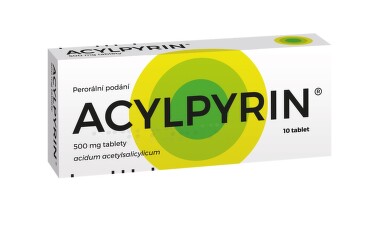 ACYLPYRIN perorální neobalené tablety 10X500MG