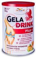Geladrink Plus+ práškový nápoj pomeranč 340g