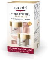 Eucerin HYALURON-FILLER + ELASTICITY Rosé denní krém SPF30 a noční krém 2x50ml