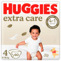 HUGGIES extra care 4 8-16kg 60ks