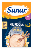 Sunar Ml.krupicová kaše Vanilka na dobrou noc 210g - II. jakost