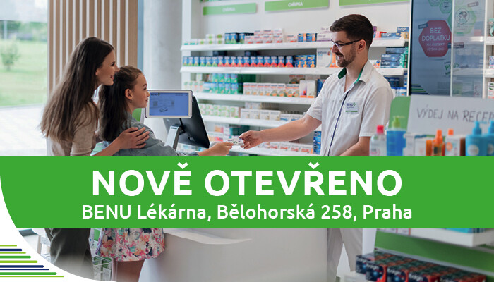 Nová, moderní BENU Lékárna v Praze 6 - Břevnov | BENU.cz