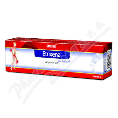 ETRIXENAL 100MG/G gely 100G