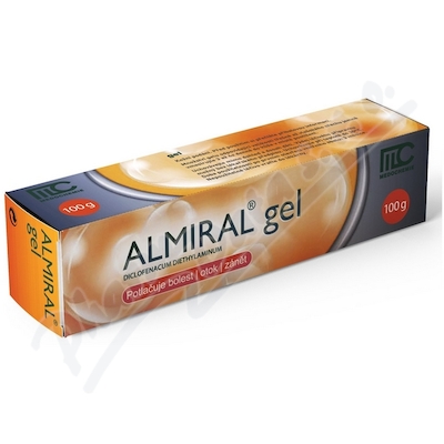 ALMIRAL 10MG/G gely 100G